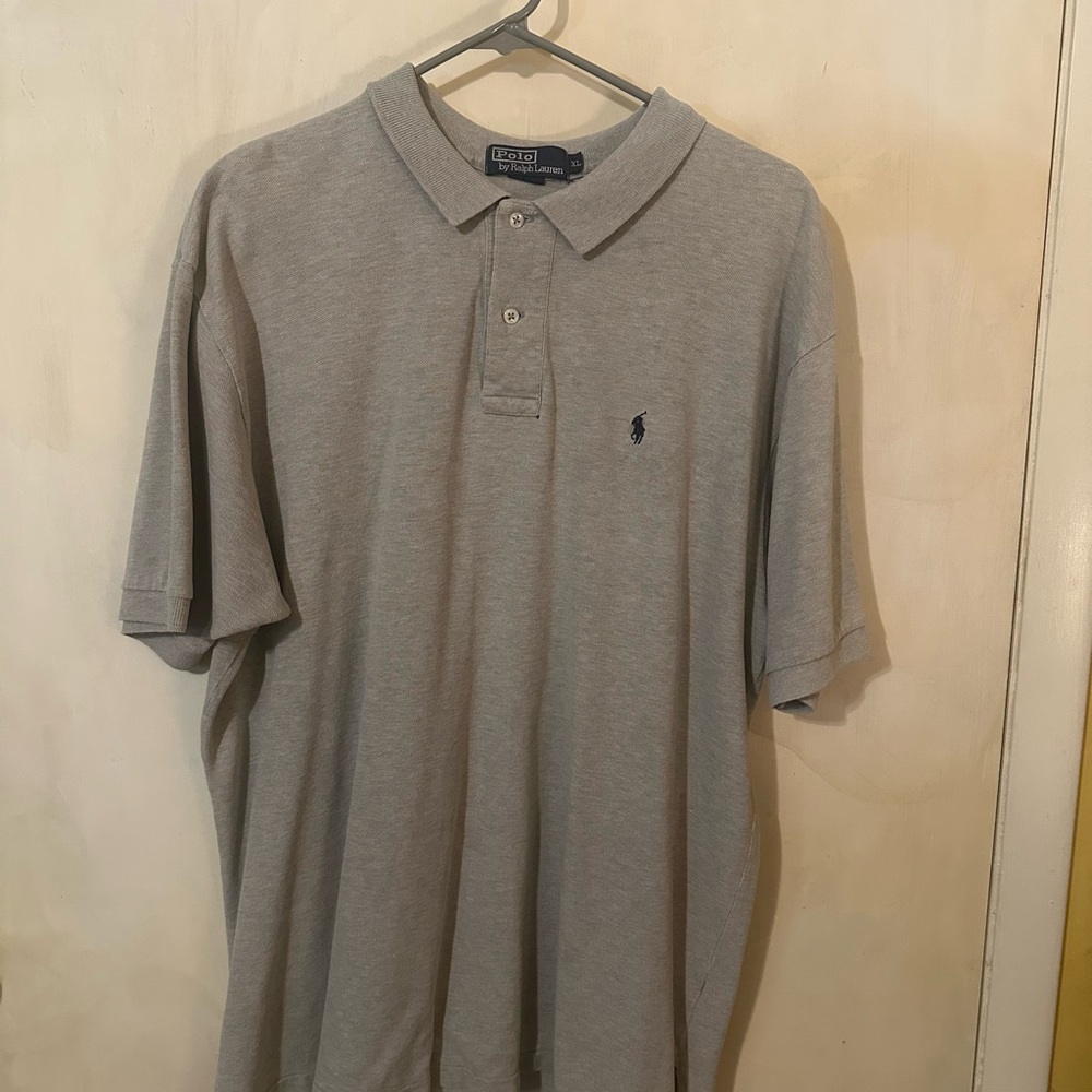 Ralph Lauren Light Gray Men's Polo Shirt